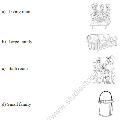 CBSE Class 1 EVS Revision Worksheet Set B